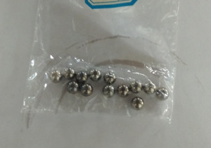 Сталева кулька 1/4" 1/4"（6.35）  210204000008