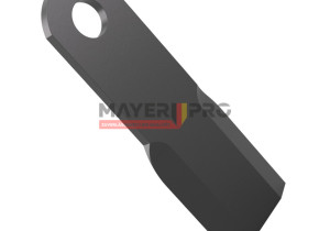 T40005141-M (J1551000, CTX40200, 279003, 6060002) Ніж подрібнювача прямий 205х50, d=25.5